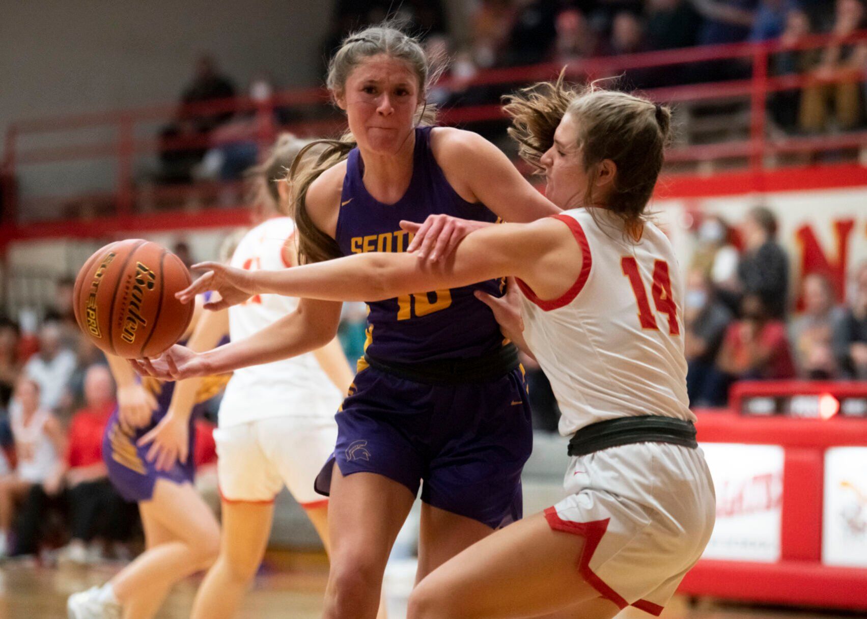 Sentinel vs. Hellgate girl's basketball 01